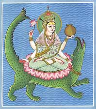 makara and Ganga